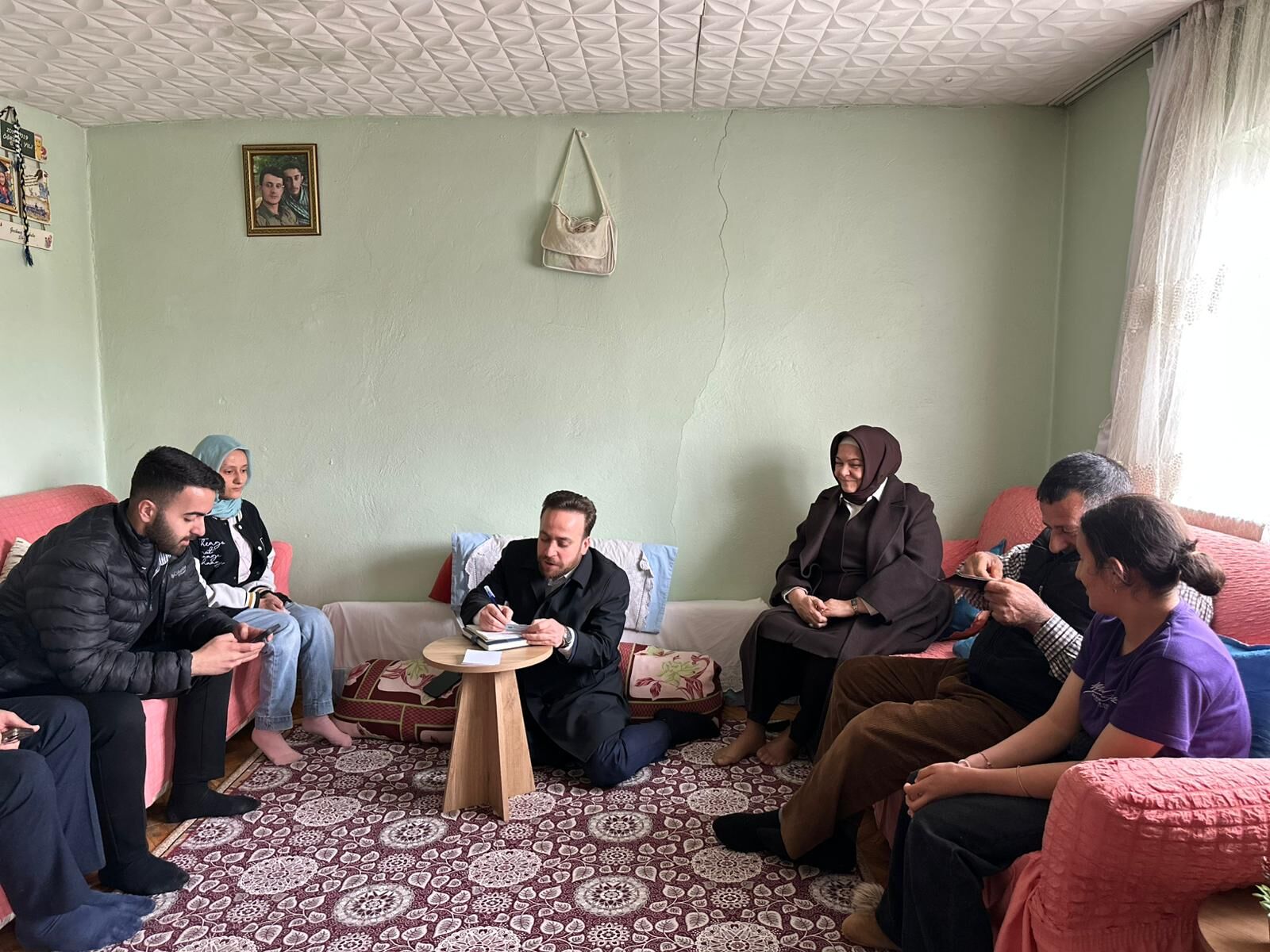 Milletvekili Gürcan'dan Sazova'da Hane Ziyareti (1)