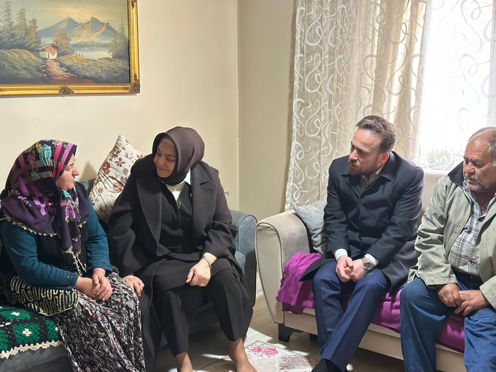 Milletvekili Gürcan'dan Sazova'da Hane Ziyareti (4)