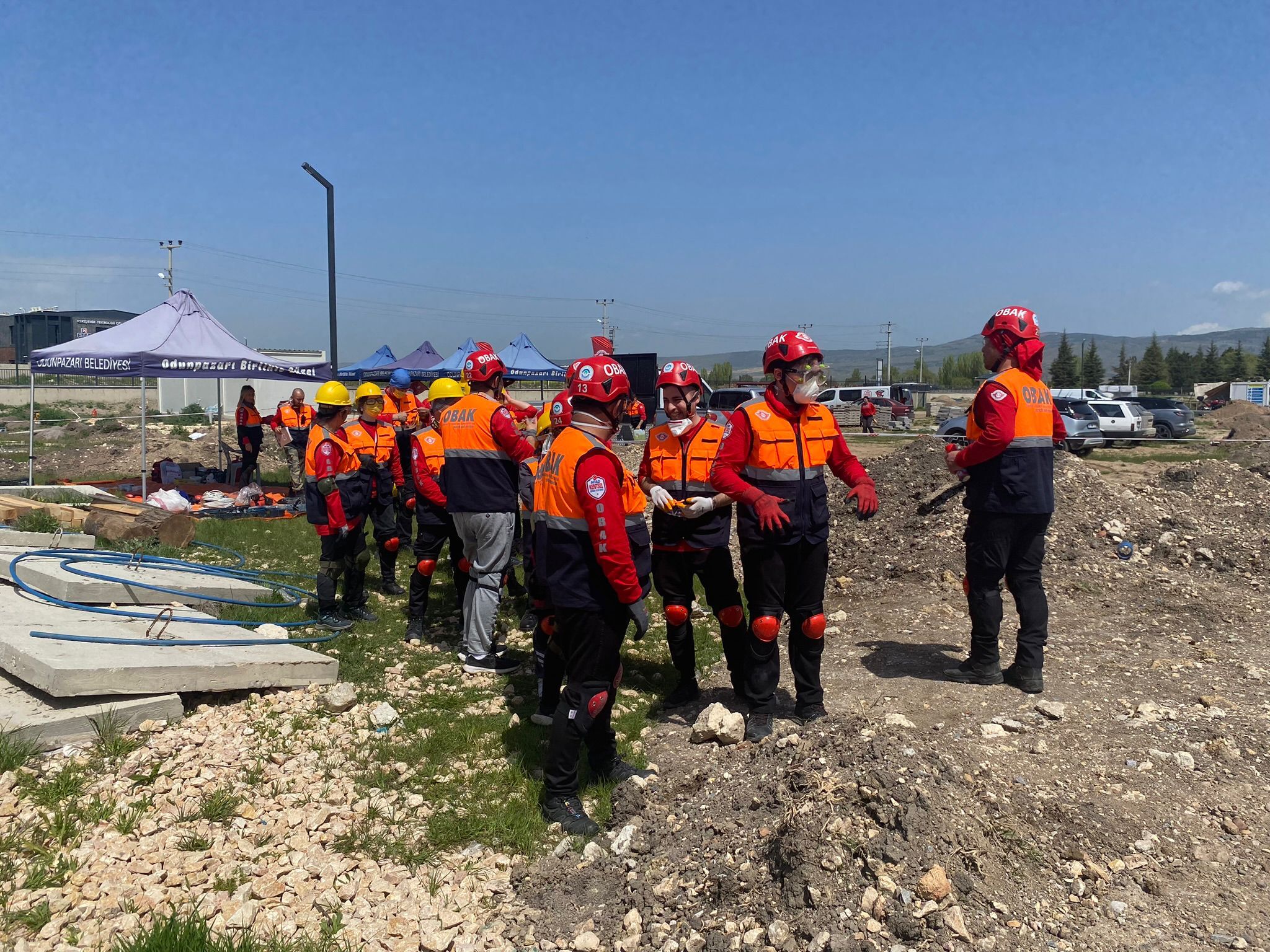 Obak Afetlere Karşı Tatbikatlara Hazırlanıyor (10)