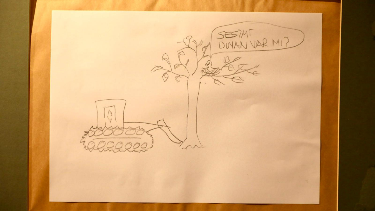 Odunpazarı'nda Genç Karikatüristlerin Eserleri Sergilendi (2)