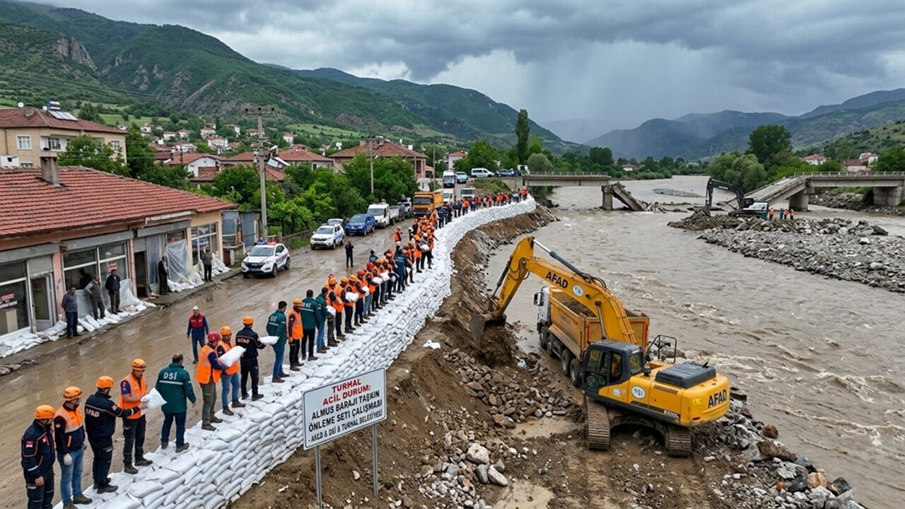 Son Dakika 20 Mayis Tokat Almus Baraji Son Durum (1)