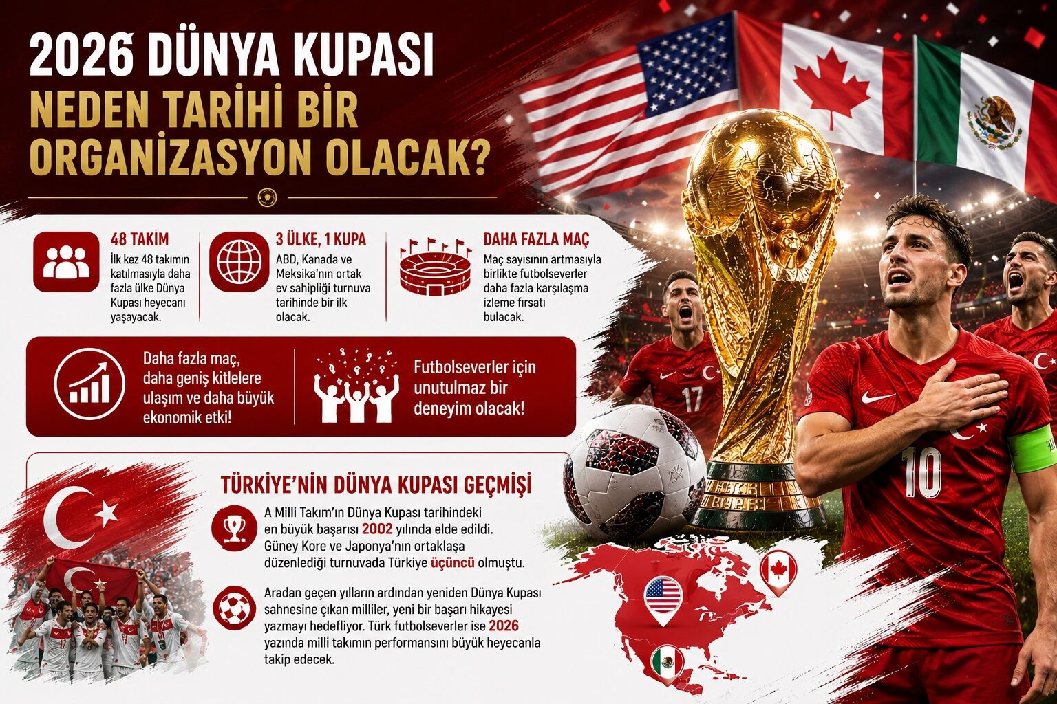 2026 Dünya Kupası Neden Tarihi Bir Organizasyon Olacak