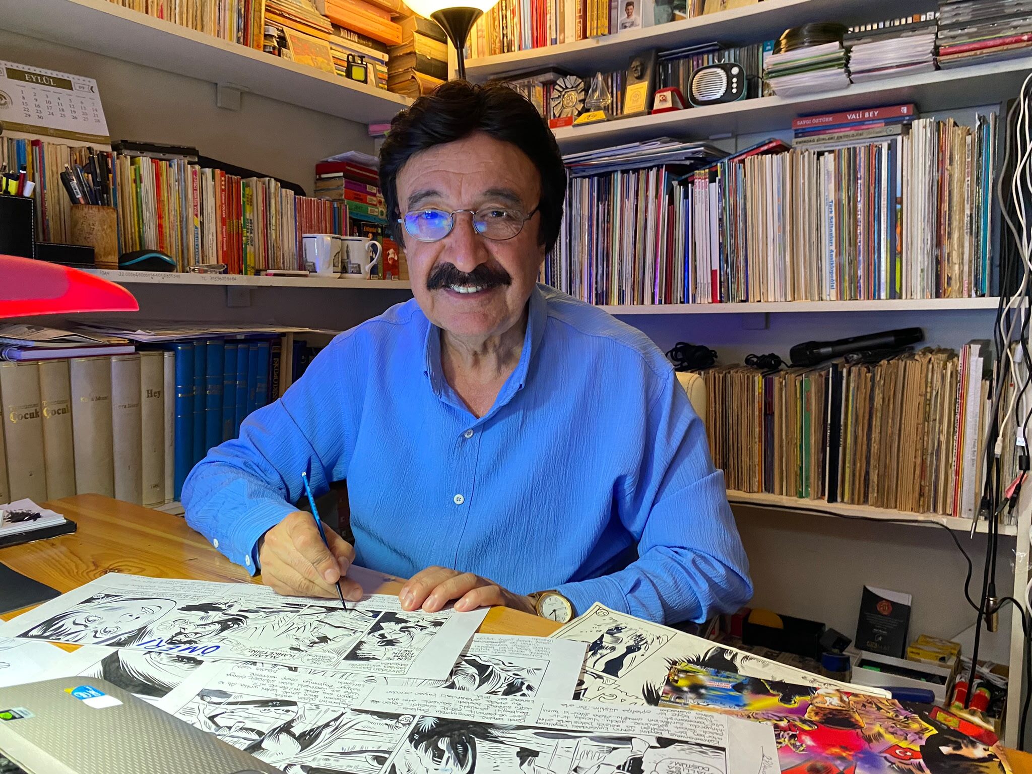 50 Yıldır Çiziyor, Sanatından Vazgeçmiyor (6)