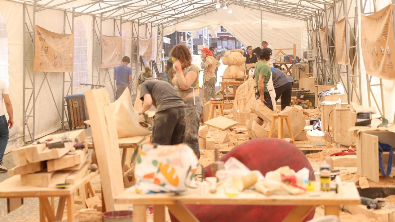 9. Ahşap Heykel Festivali Odunpazarı’nda Başlıyor (2)