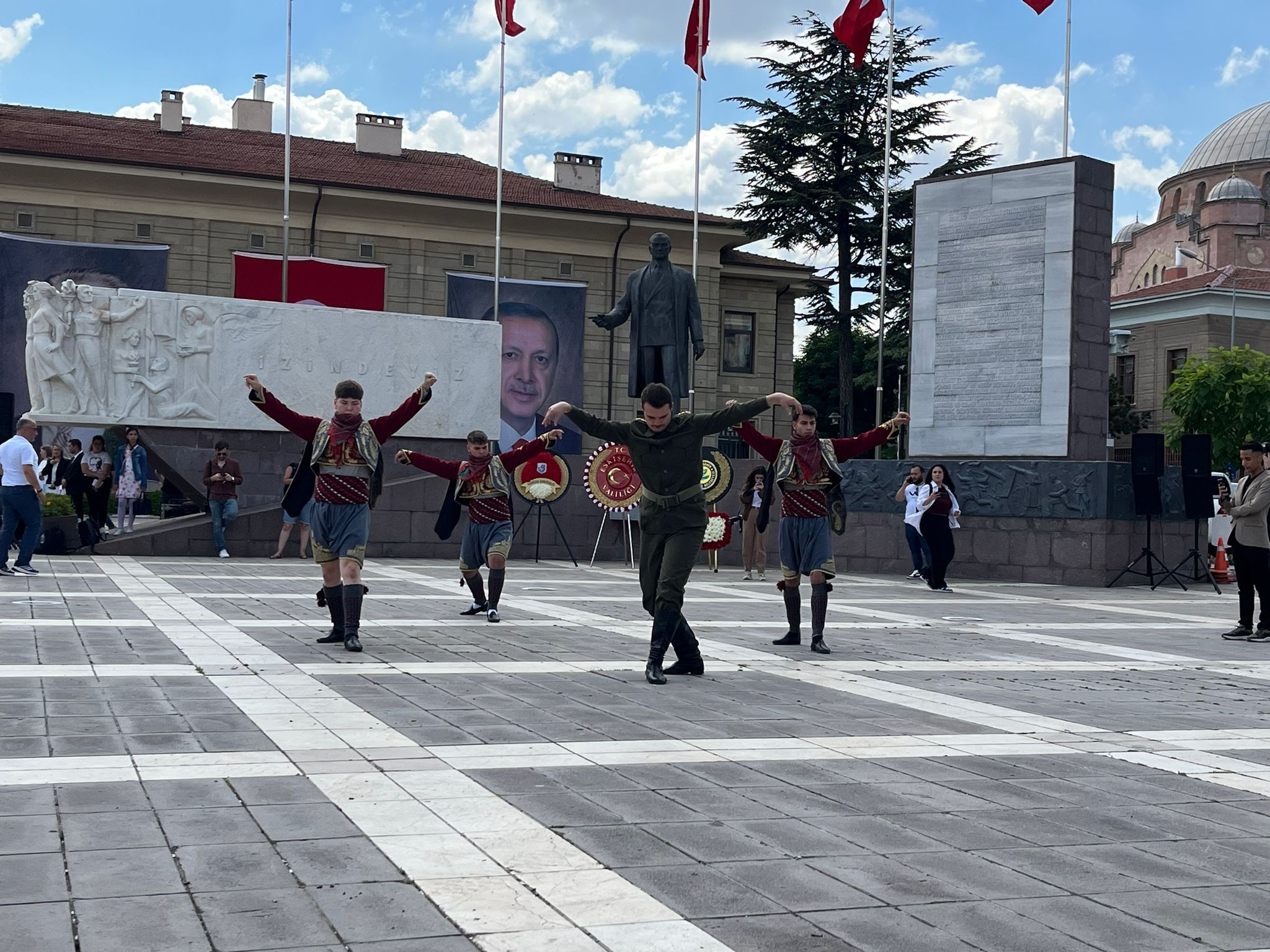 Atatürk’ün Eskişehir’e Gelişi Törenle Anıldı (8)