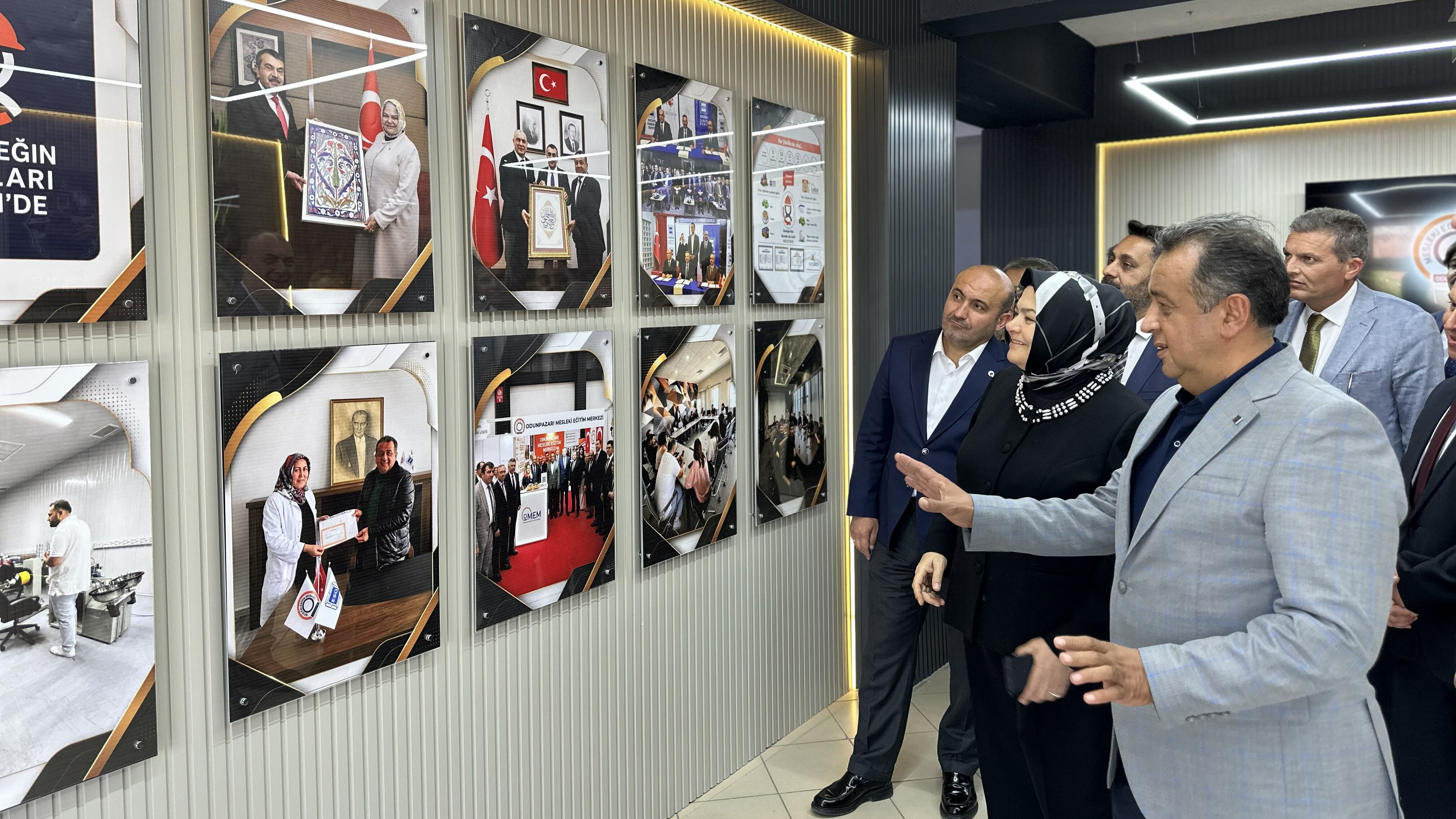 Ayşen Gürcan Ve Heyeti Omem’de Bakan Tekin Ile Görüştü (3)