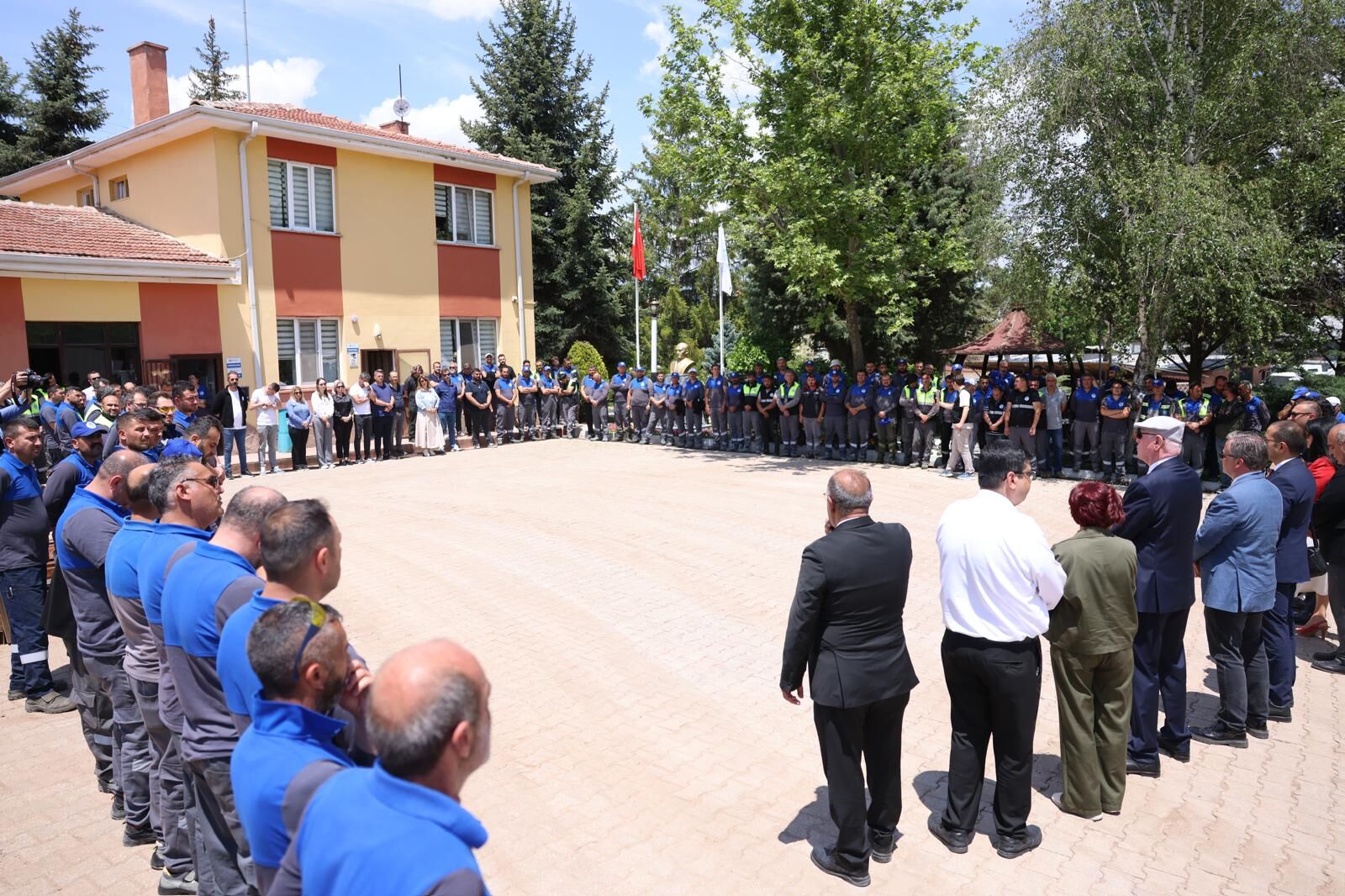 Başkan Kurt Belediye Çalışanlarıyla Bayramlaştı (5)