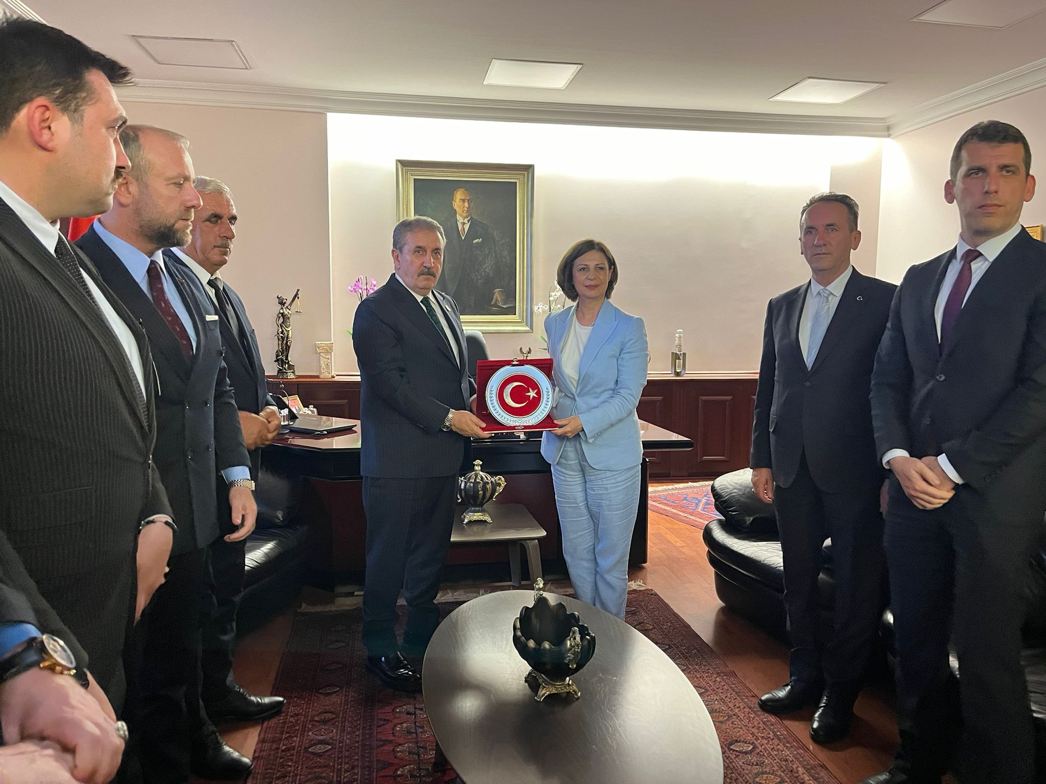 Bbp Lideri Destici Eskişehir Büyükşehir Belediyesini Ziyaret Etti (5)