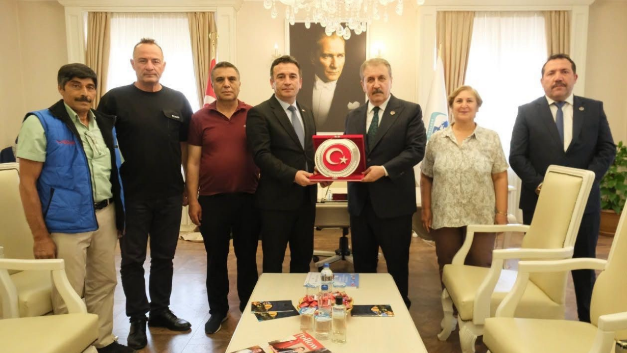 Bbp Lideri Destici’den Sivrihisar Belediyesi'ne Ziyaret (4)