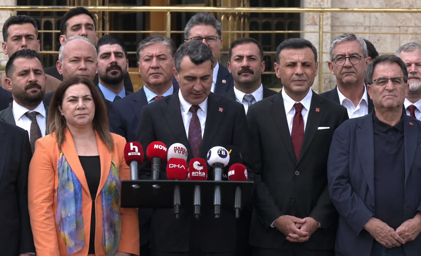 Chp İl Başkanlarından Tbmm’de Ortak Açıklama Talat Yalaz Da Katıldı (3)