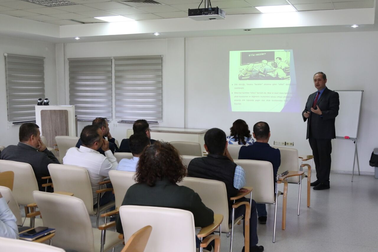 Eski̇’de Etik Kültürü Güçlendiren Eğitimler Sürüyor (1)