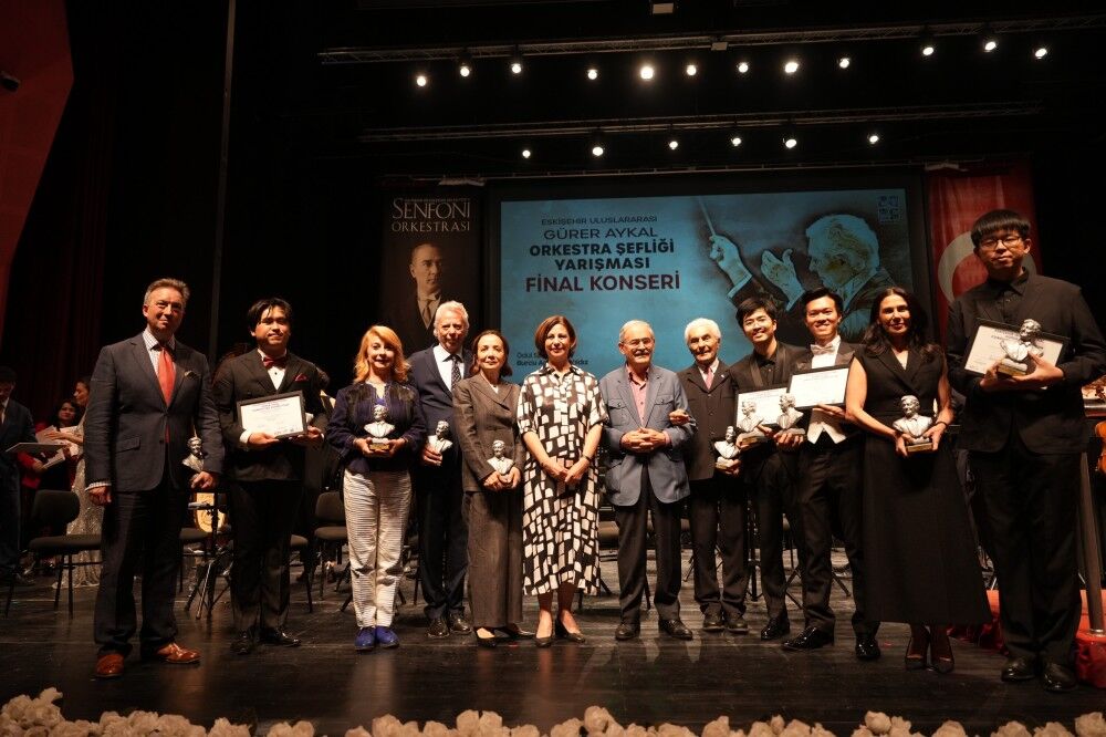 Eskişehir Orkestra Şefliği Yarışması Ödülleri Dağıtıldı