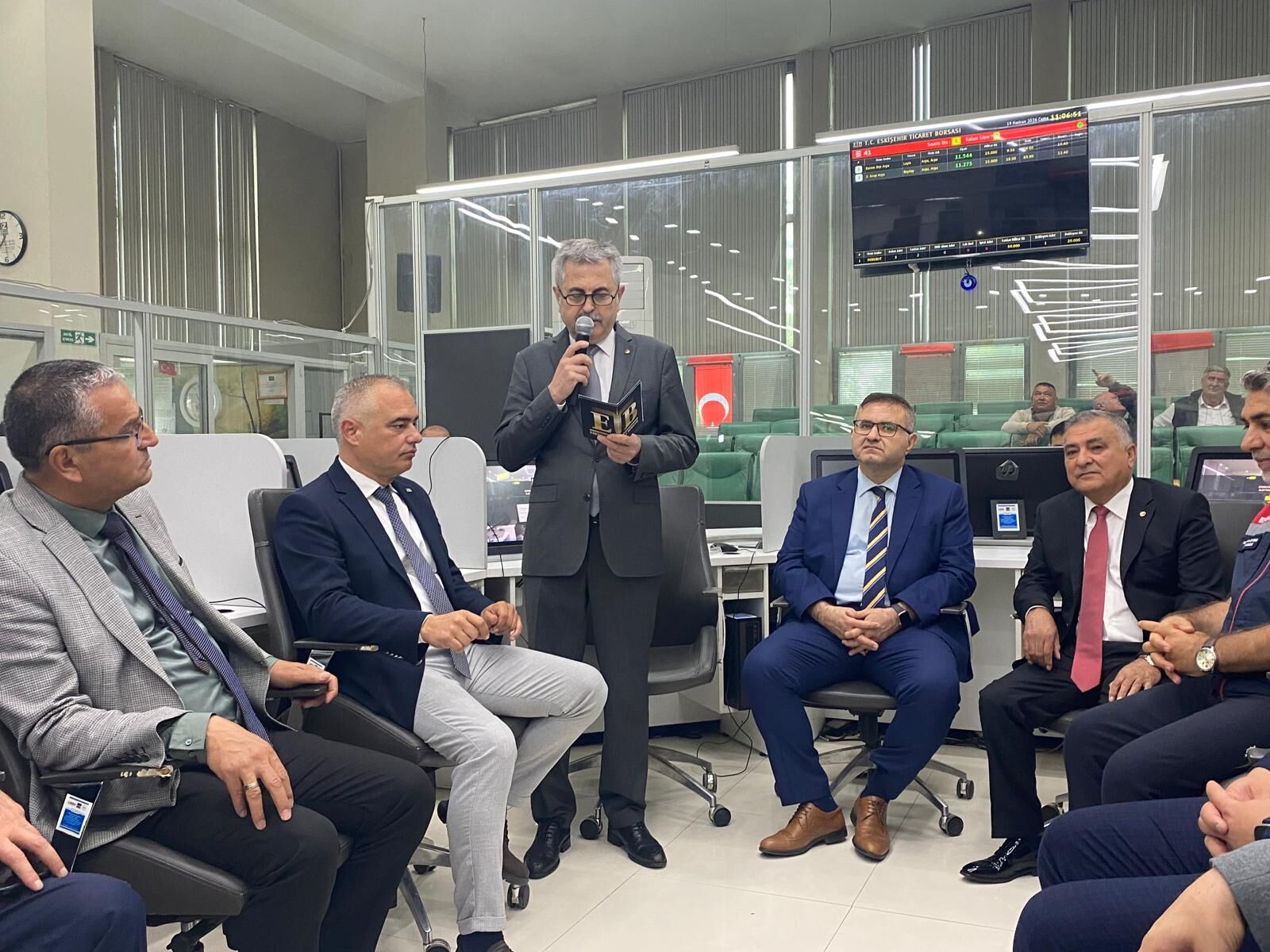 Eskişehir Ticaret Borsası’nda İlk Mahsul Arpa Töreni Gerçekleştirildi (1)