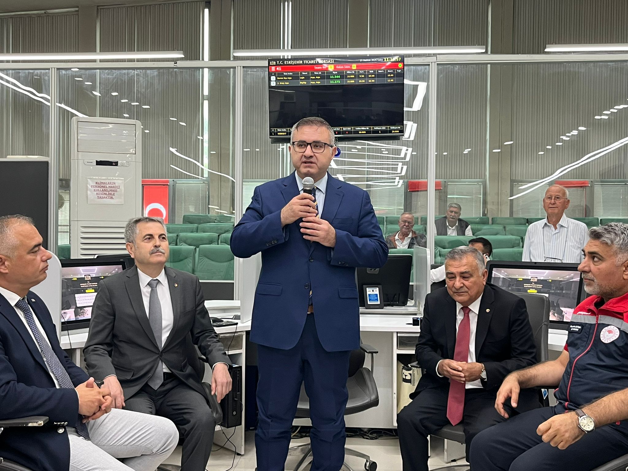 Eskişehir Ticaret Borsası’nda İlk Mahsul Arpa Töreni Gerçekleştirildi