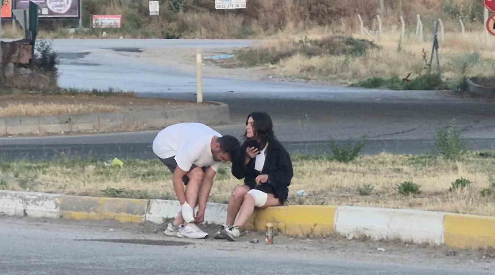 Eskişehir'de Otomobil Takla Attı 1 Kişi Yaralı (2)