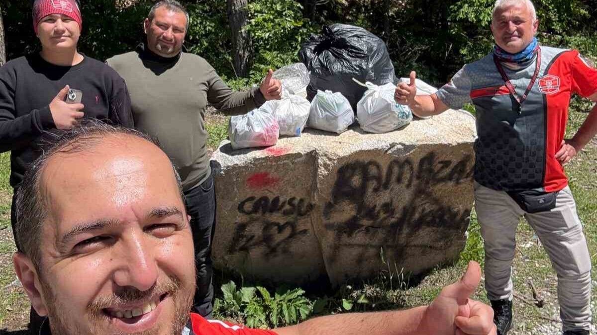 Eskişehirli Motosikletçilerden Örnek Çevre Duyarlılığı (1)
