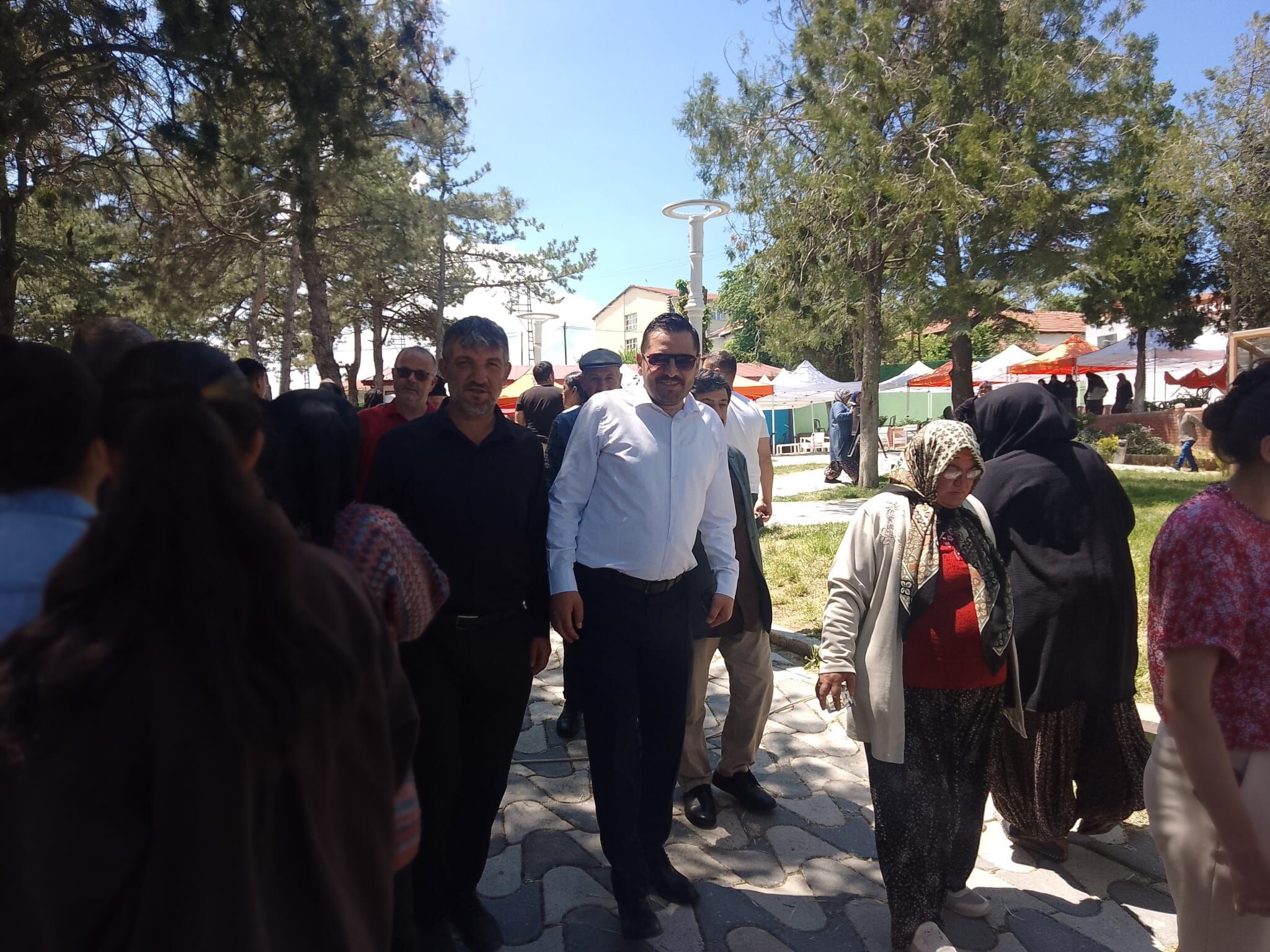 İyi̇ Parti Heyeti Mihalıççık’ta Yağmur Duasına Katıldı (3)