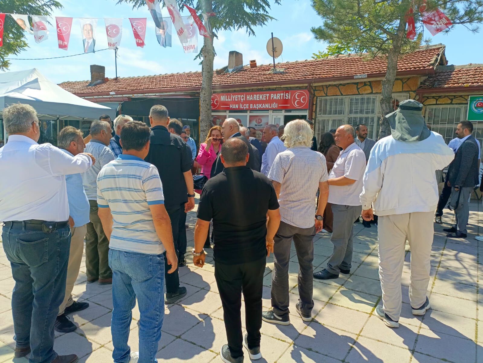Mhp Han İlçe Başkanlığı Yeni Hizmet Binası Açıldı (2)