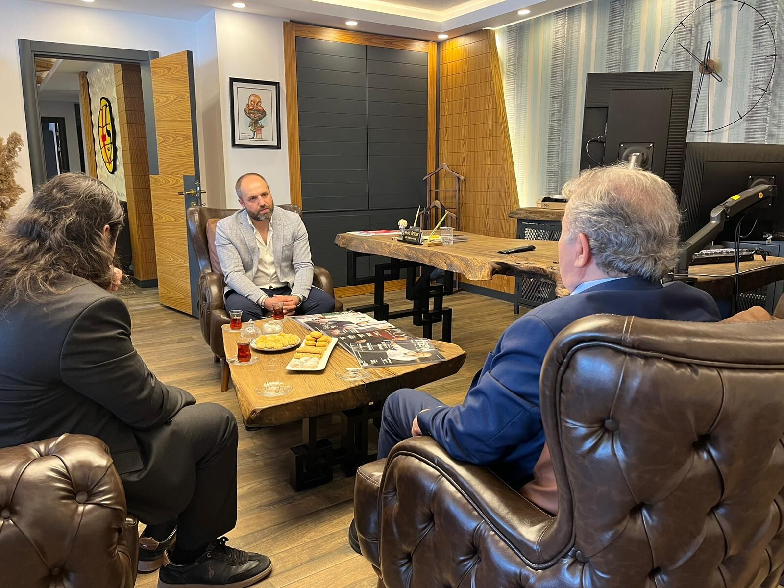 Namık Kemal Zeybek Eskişehir Durum’u Ziyaret Etti (3)