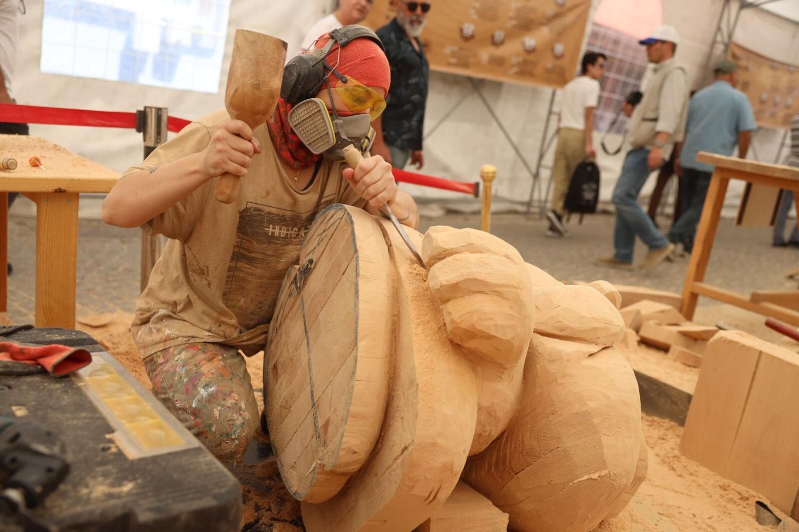Odunpazarı'nda Ahşap Heykel Festivali Başlıyor (1)