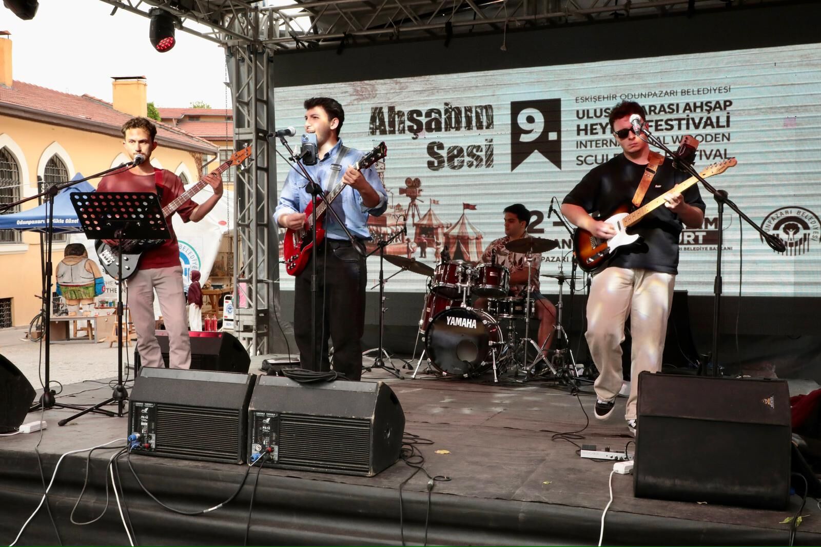 Odunpazarı'nda Ahşap Heykel Festivali Tamamlandı (6)