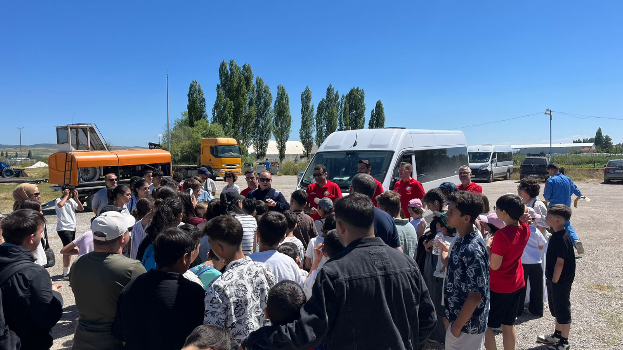 Thk Eskişehir’den Çocuklara Havacılık Ziyareti (1)