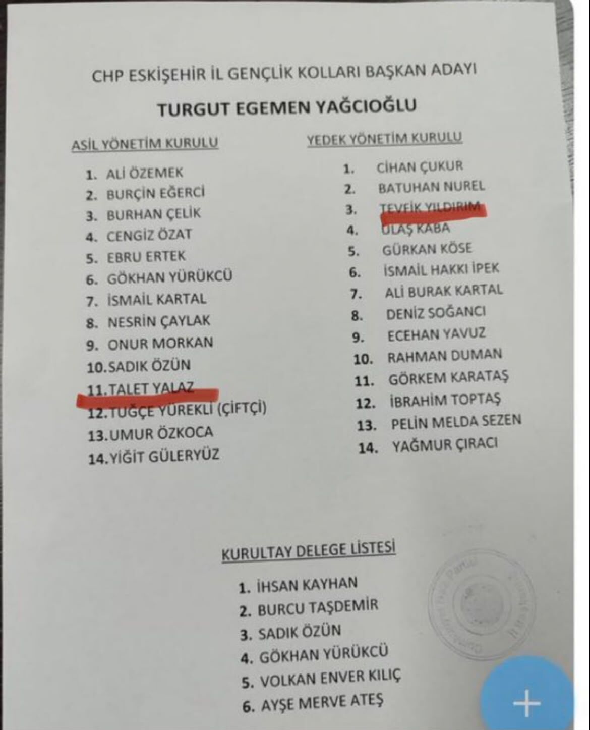 Yağcıoğlu’ndan Yalaz’a “Tarihin Doğru Tarafında Mıydın” (2)