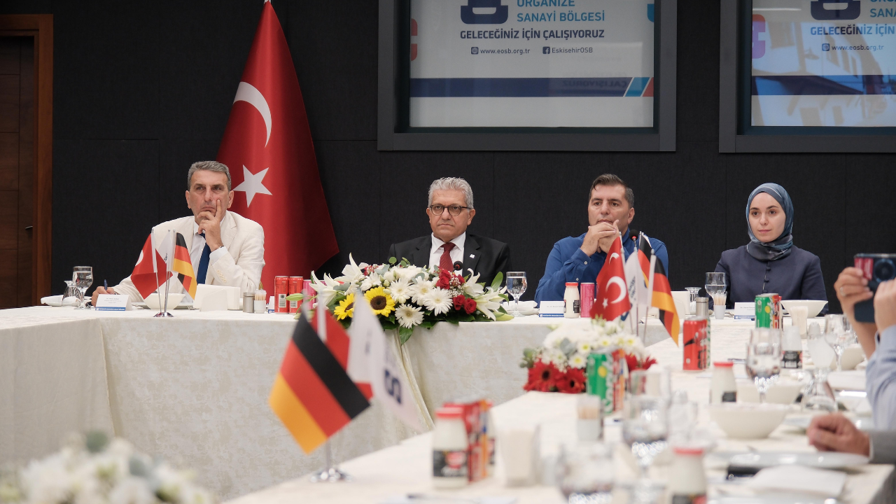 Alman Basın Heyeti Eskişehir Osb'yi Ziyaret Etti (1)