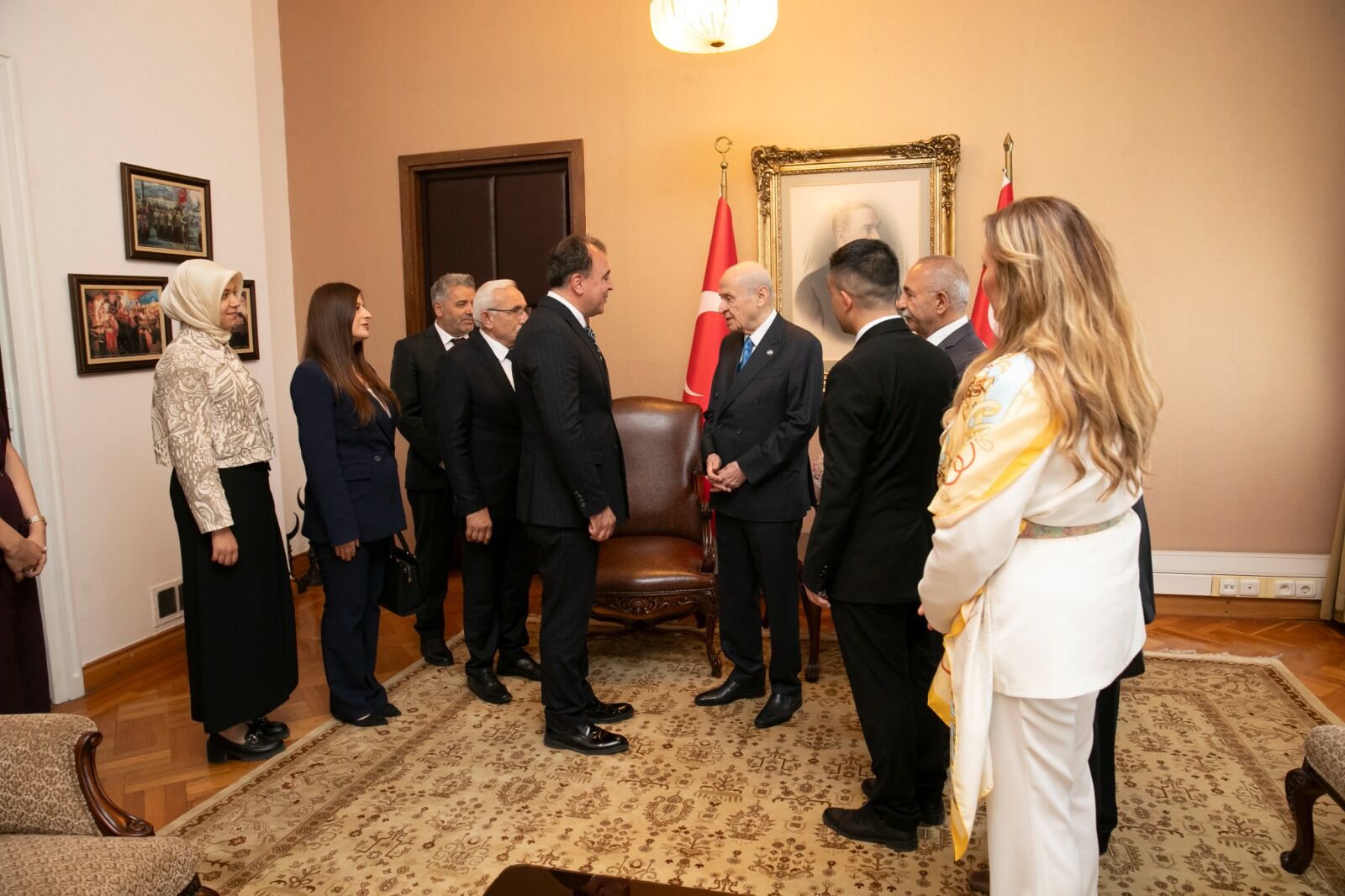 Bahçeli, Mhp Eskişehir Teşkilatını Kabul Etti (2)