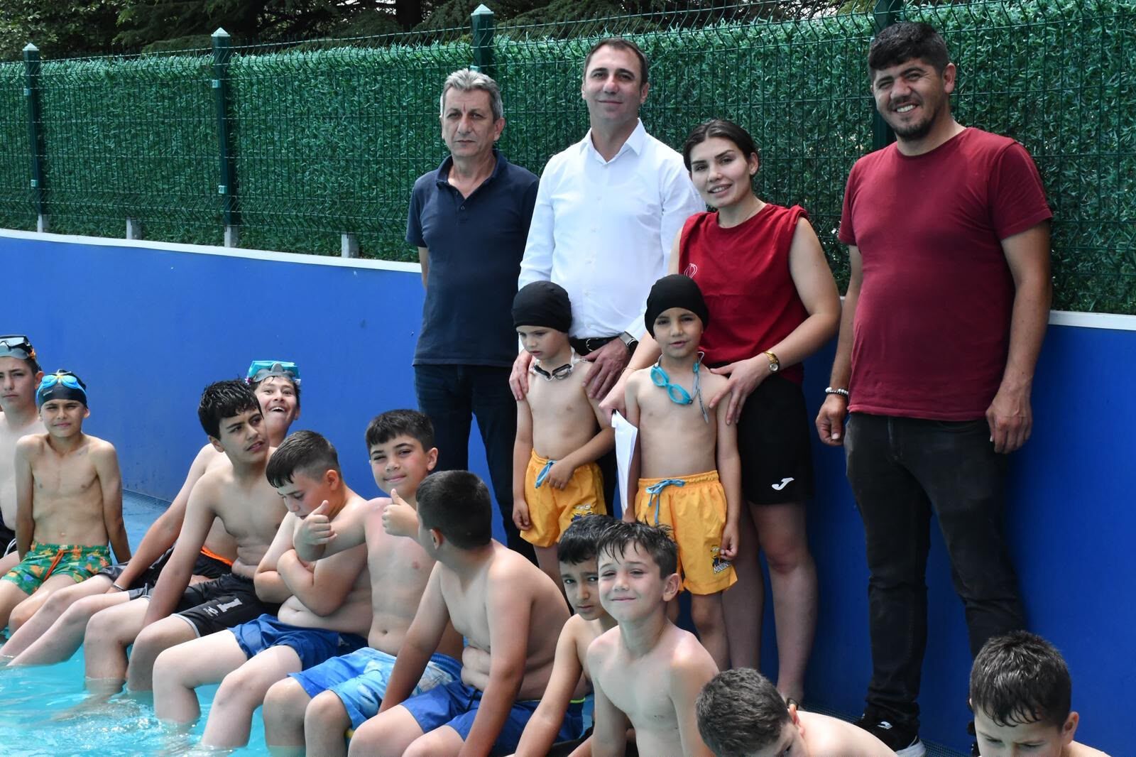 Beylikova'da Ücretsiz Yüzme Kursları Başladı (5)