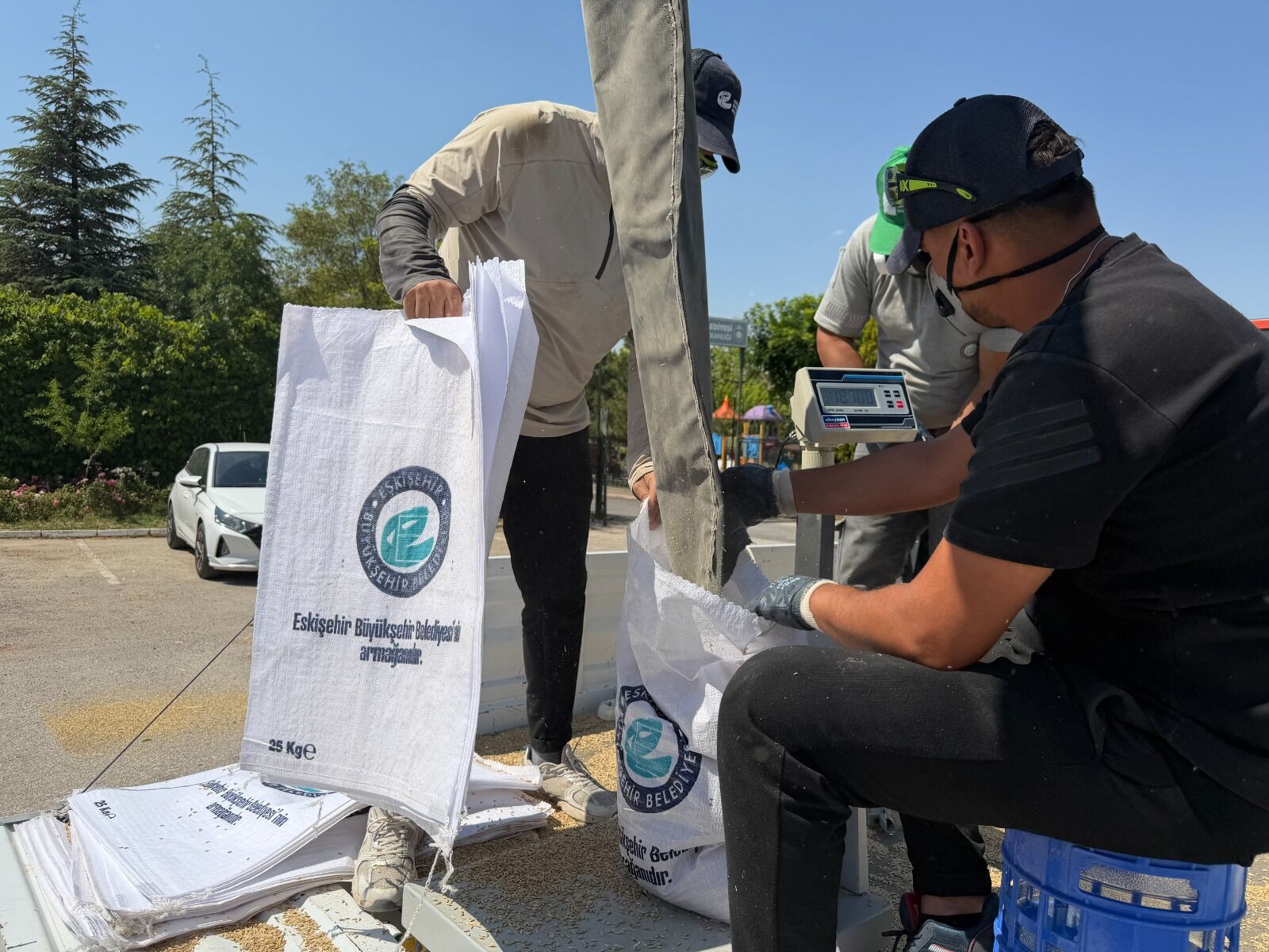 Büyükşehir’in Tarım Arazilerinde 77 Ton Arpa Hasadı (1)