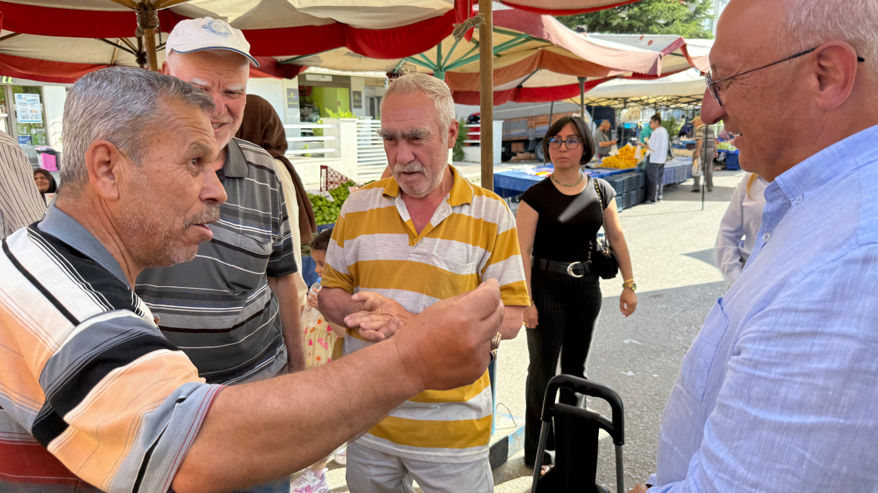 Çakırözer Pazarda Vatandaşın Geçim İsyanını Dinledi (2)