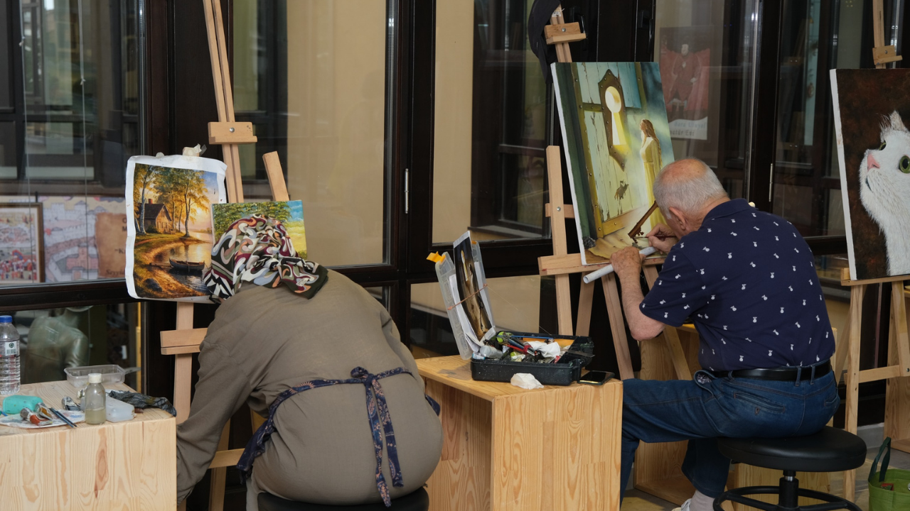 Eskişehir Sanat Sokağı Atölyeleri Sanatçılara Açıldı (2)