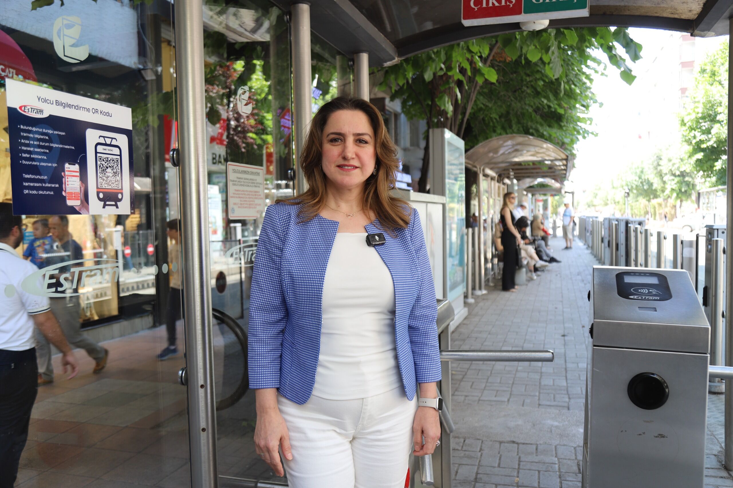 Eskişehir'de Tramvay Duraklarında Qr Kod Dönemi Başlıyor (7)