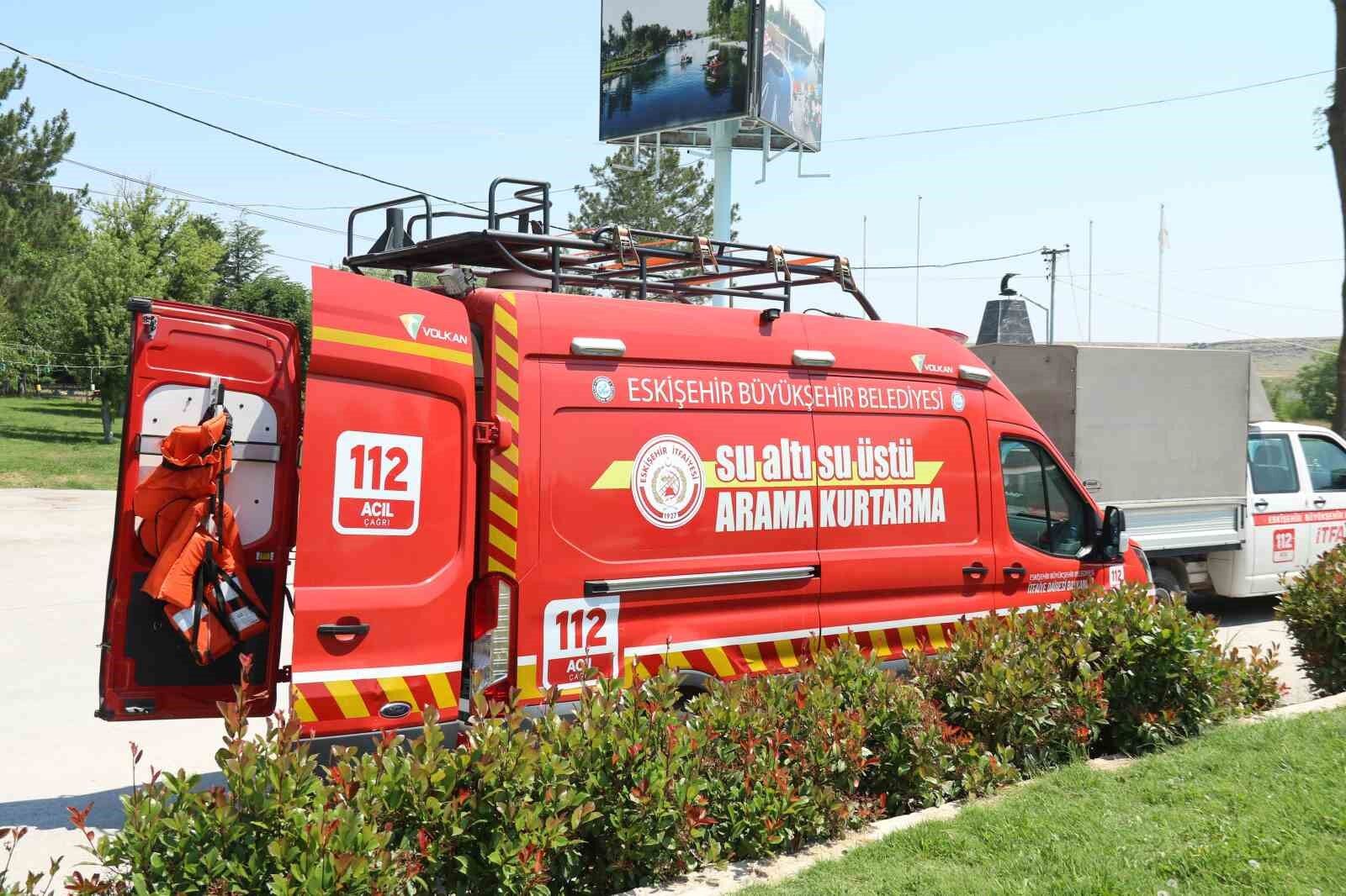 Eskişehir'in 'Balık Adamları' Sakaryabaşı'nda Göreve Hazırlandı (2)