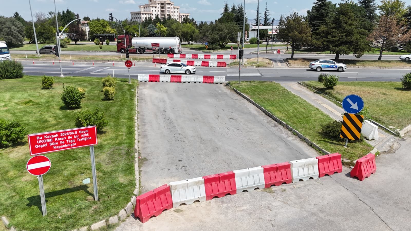 Tepebaşı Kavşağı Kalıcı Olarak Kapatıldı (3)