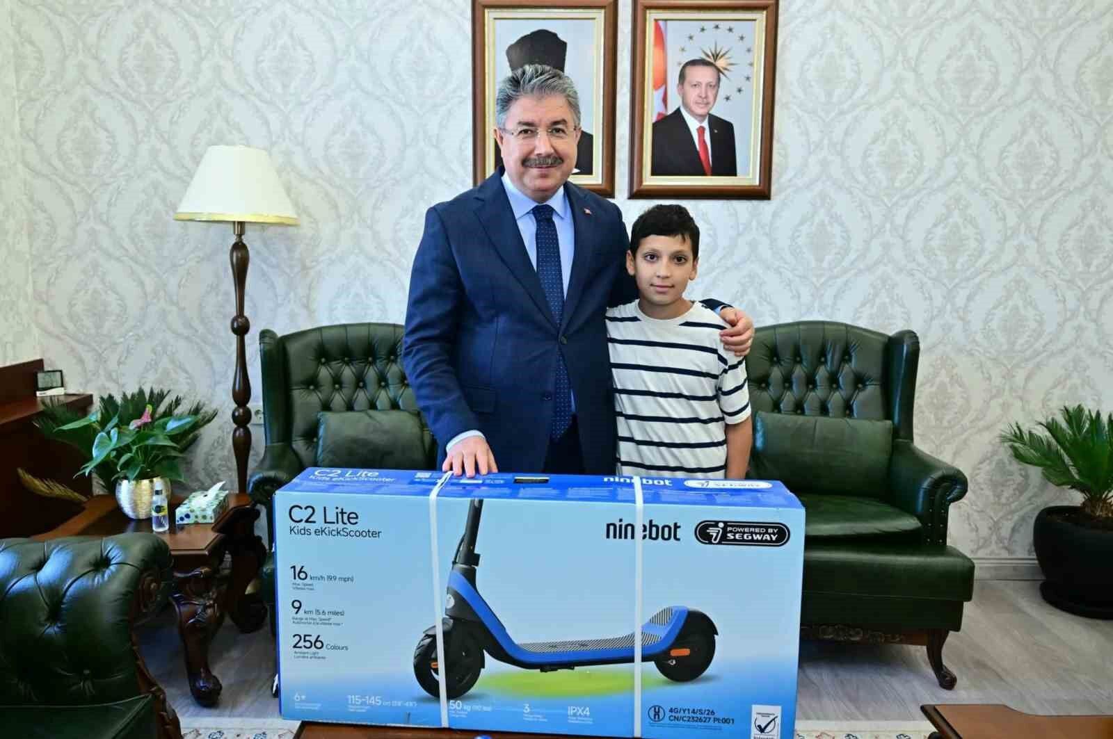 Vali Yılmaz, Şehit Evladı Batuhan'ın Hayalini Gerçekleştirdi
