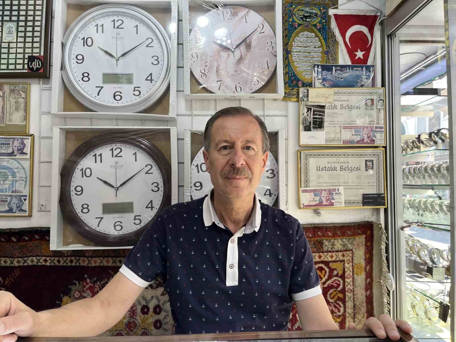 50 Yıllık Saat Ustası Mesleğimiz Yok Oluyor (1)