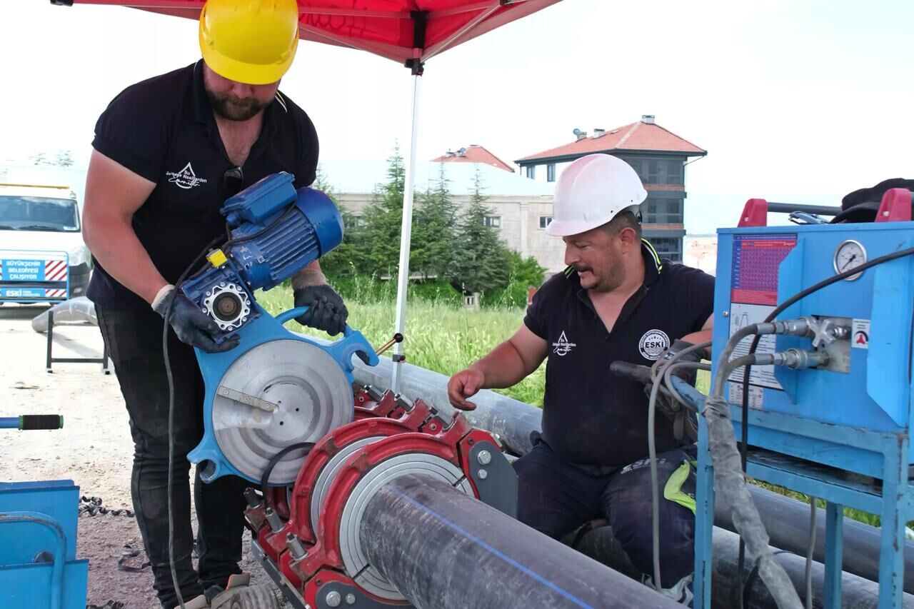 71 Evler Mahallesi'nde Yeni Su Hattı Tamamlandı (5)
