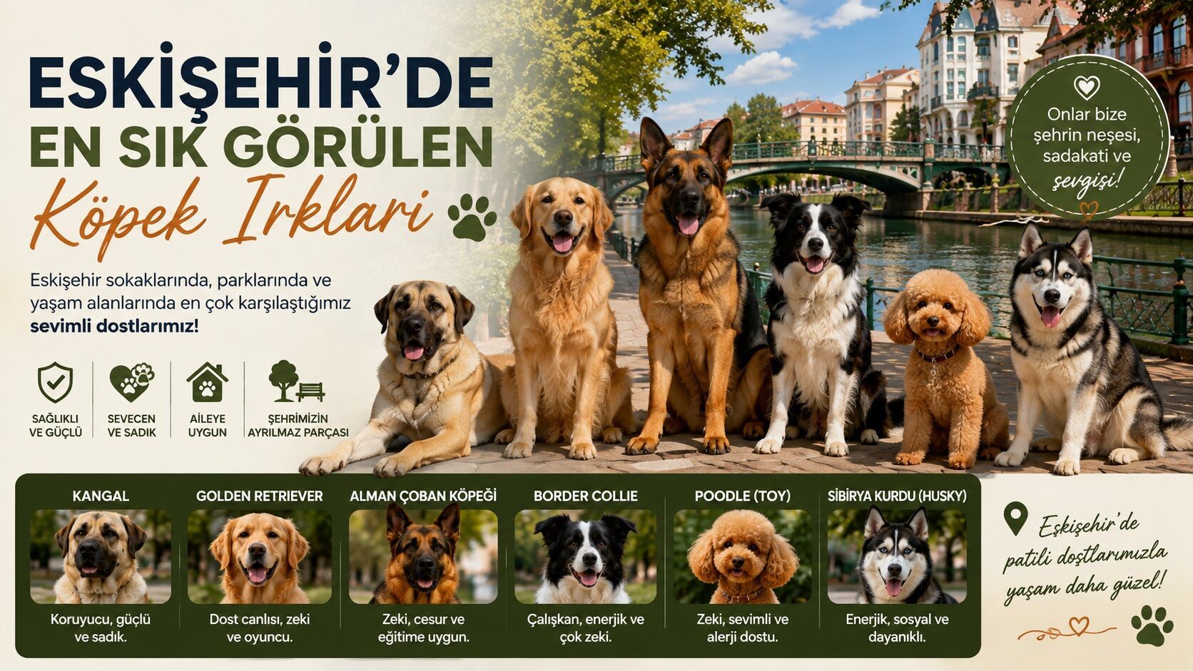 Eskişehirde Her Köşe Başında Onlardan Var İşte En Popüler Köpek Irkları