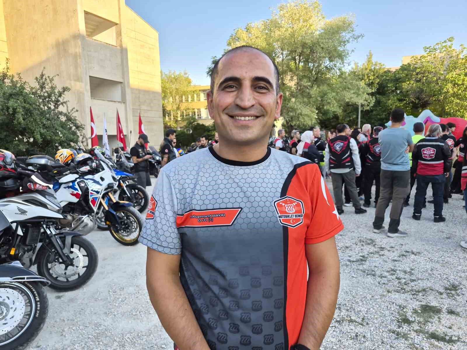 Eskişehir'de Motosikletçilerden Tedavi Gören Çocuklara Moral Desteği (2)