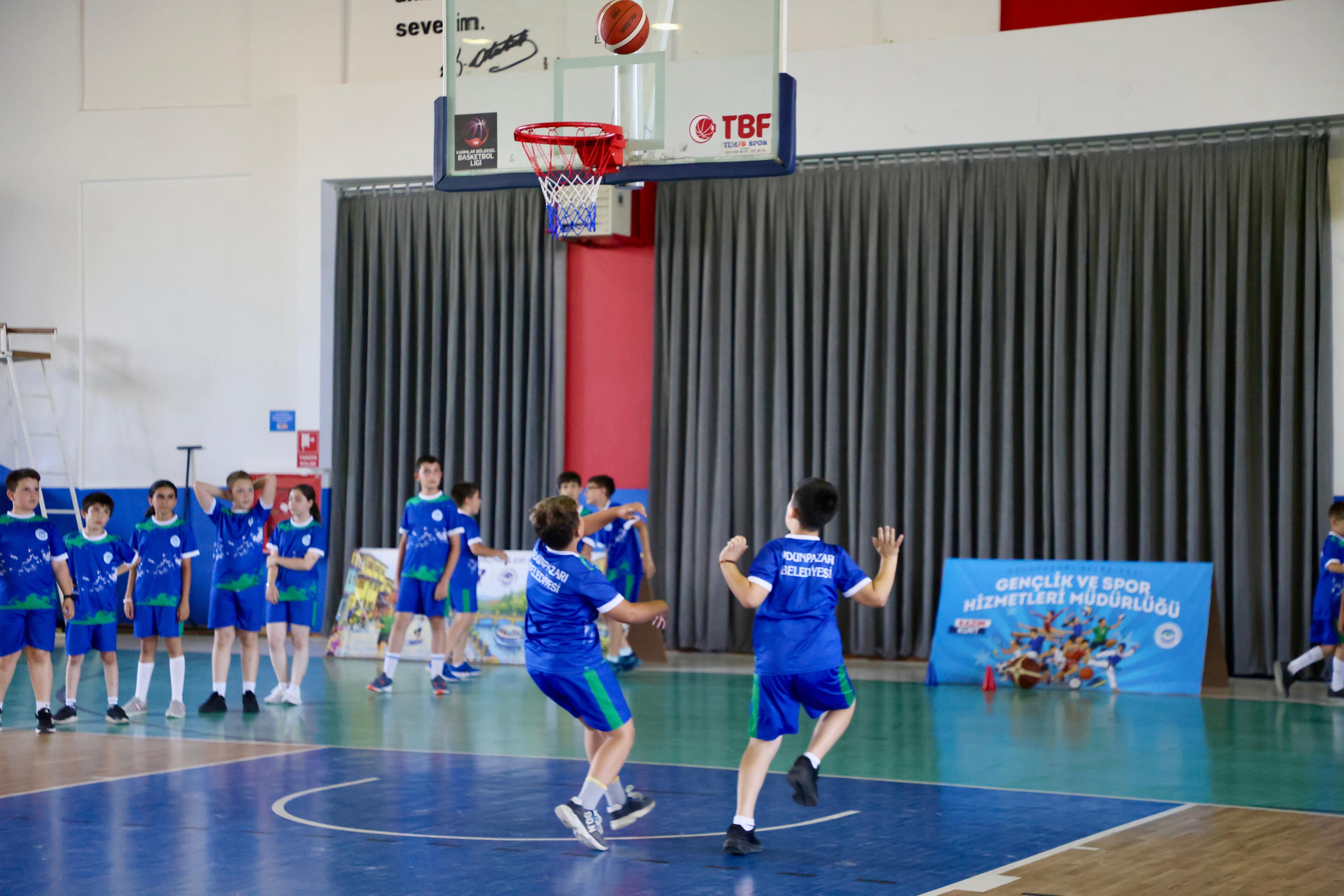Odunpazarı Belediyesi’nden Çocuklara Basketbol Dolu Yaz (2)