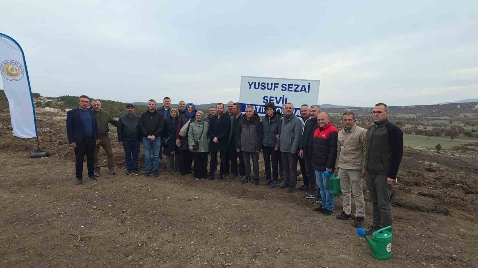 yusuf-sezai-sevil-anisina-kutahyada-hatira-ormani-olusturuldu