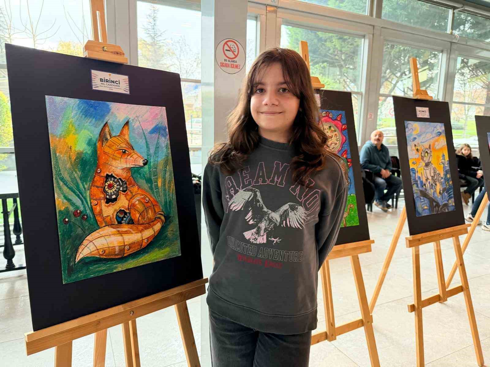 cocuklar-gelecegin-robotik-hayvanlarini-resimledi