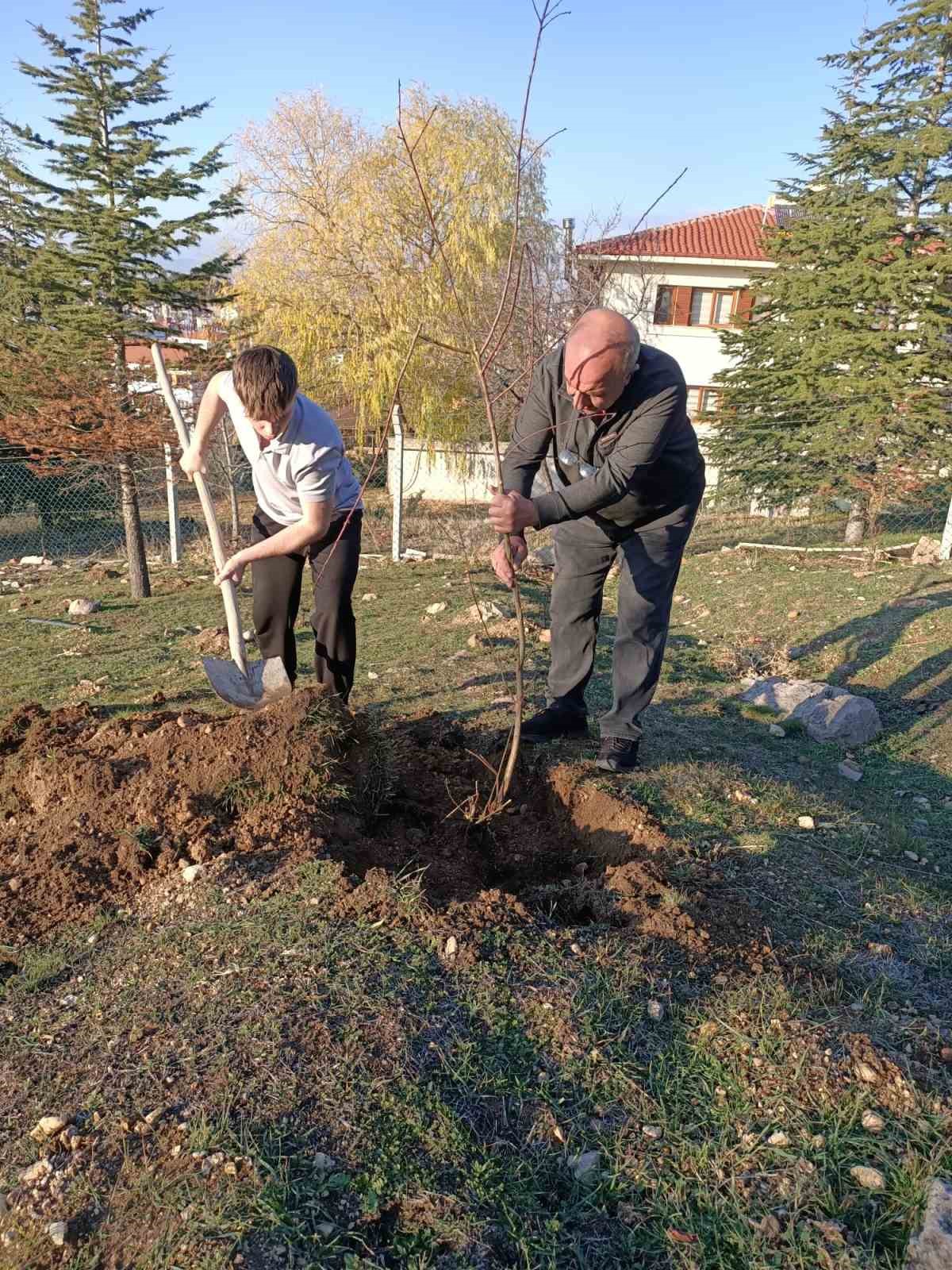 sandiklili-yarenler-badem-fidan-dikti
