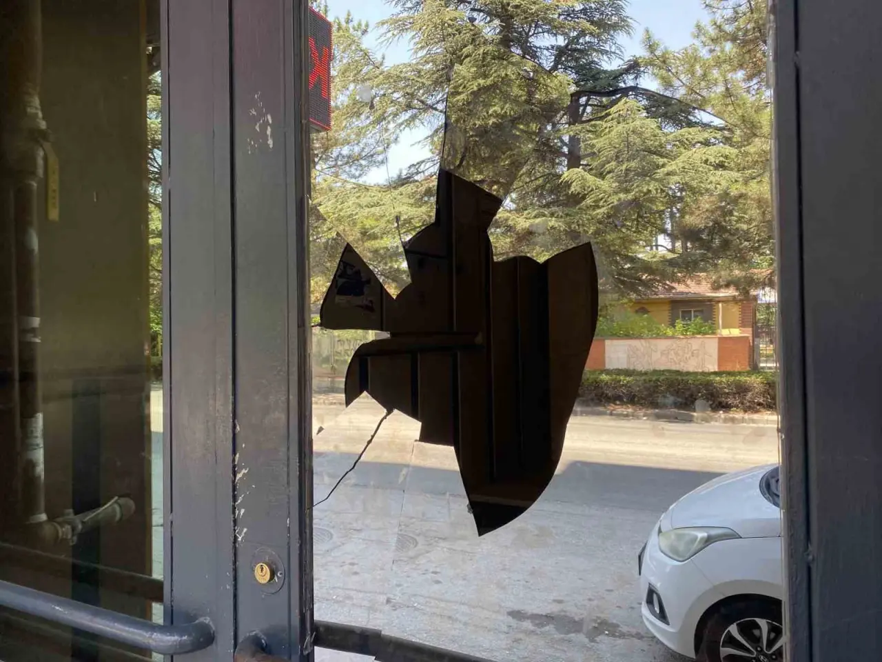 apartman-kapisinin-camini-tas-firlatarak-kirdilar