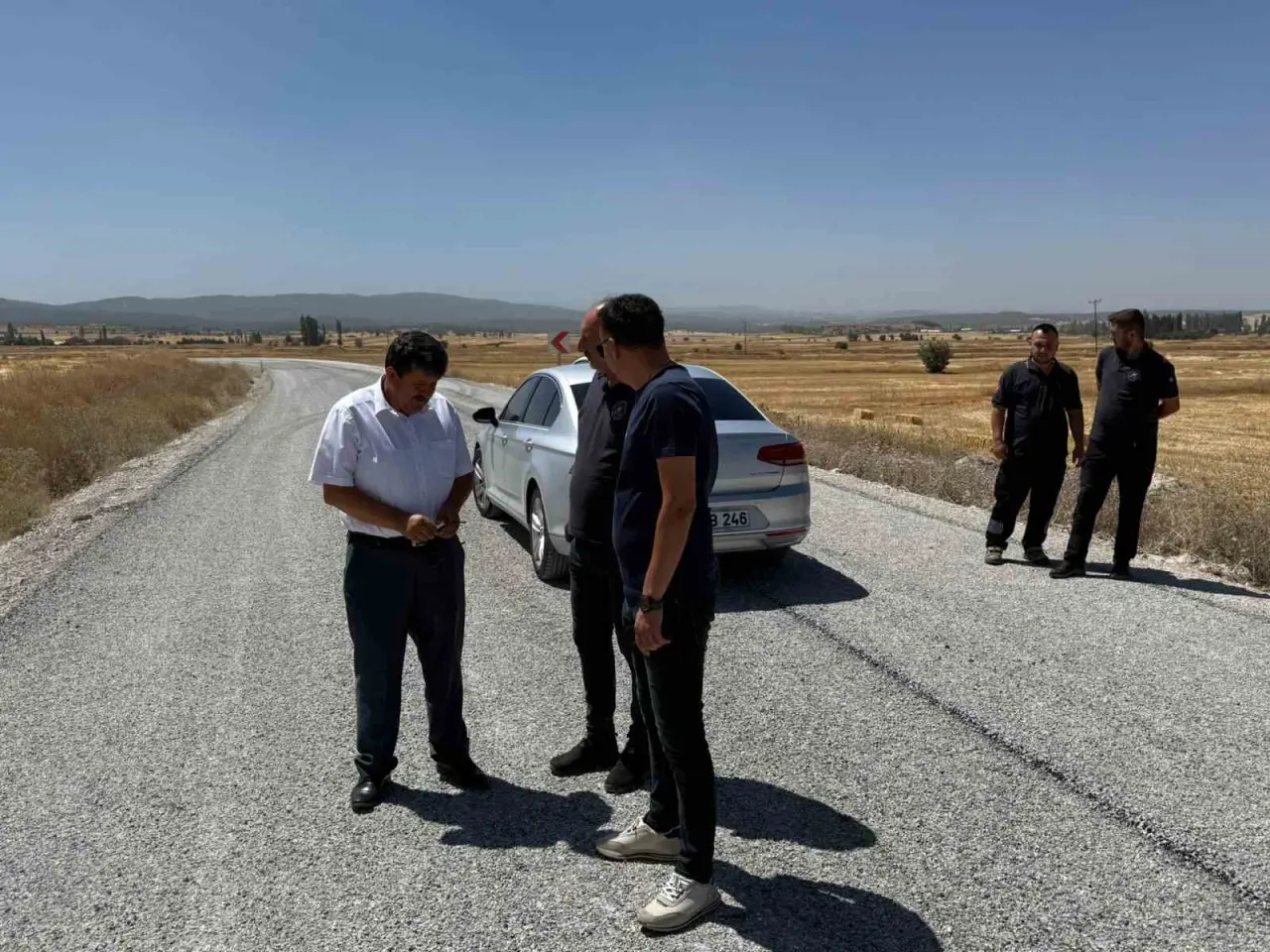 kutahya-il-ozel-idaresinden-yol-calismasi